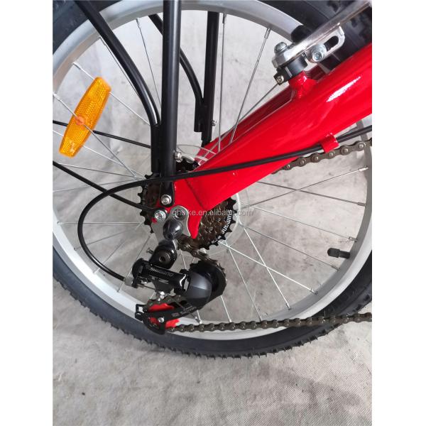 20 Inch Unisex Hybrid Folding Bike with 7 Gears and Aluminum V Brake Alloy Hub Quando
