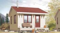 Des maisons préfabriquées à l' épreuve des cyclones, des maisons modulaires préfabriquées modernes.