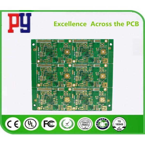 Ouverture minimum électronique 0.2mm de la carte de carte PCB de Digital TV de voiture 1.6mm 2oz l'ENIG
