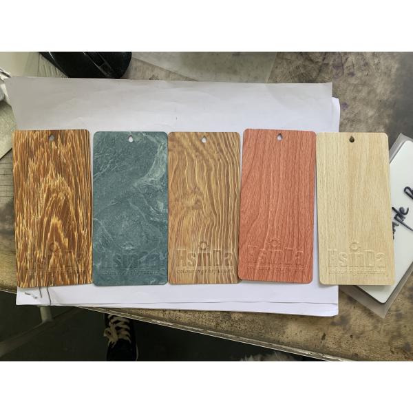 Двери Windows профиля деревянного порошка переноса зерна покрывая алюминиевые