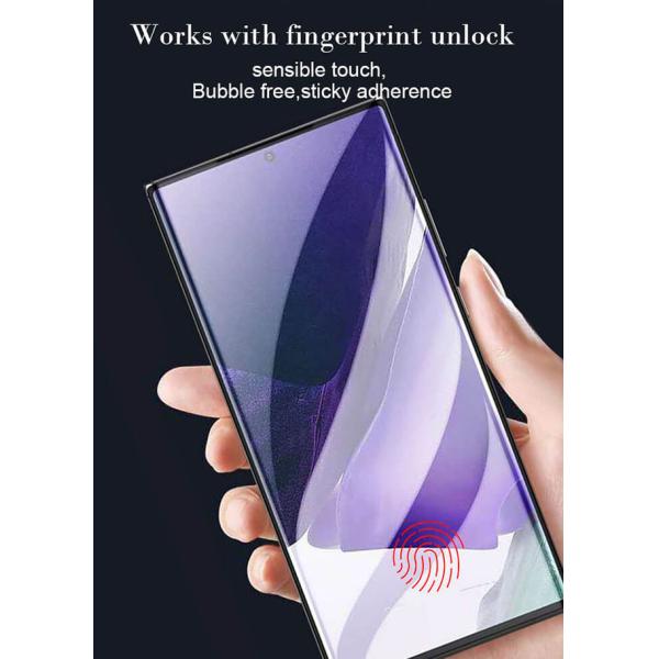 3D AGC закалило стеклянный протектор экрана на примечание 20 Samsung ультра