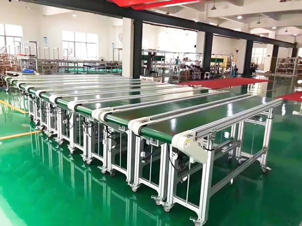 Quiet Operation ESD Belt Conveyor Line For Noise-Sensitive Areas