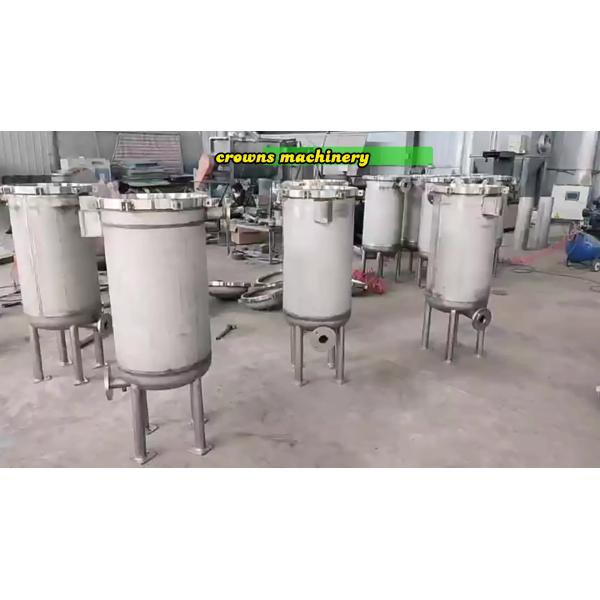 Корпус рукавного фильтра из нержавеющей стали 316 Мулти корпус рукавного фильтра