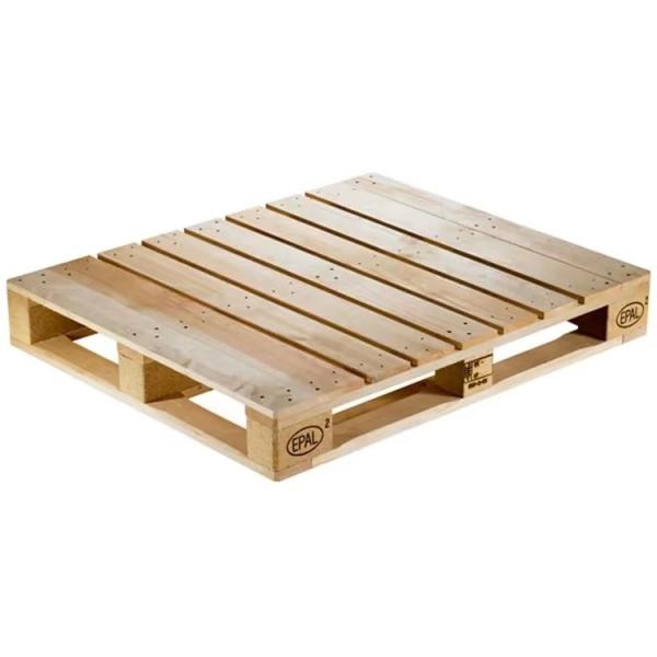Armazém de pallets de madeira de pinho Logística Transporte Euro-paletes de madeira