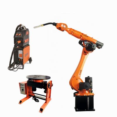 Robô industrial KUKA KR120 R3100 da linha central do braço 6 do robô de solda automática com o soldador de Megment MIG