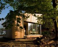 Studio préfabriqué de jardin, abri de jardin léger de cadre en acier, unité d'hôtel de carlingue