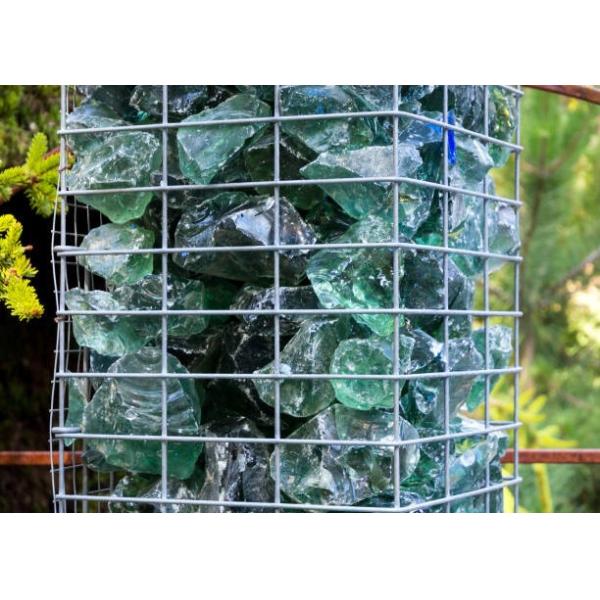 Квадратное отверстие сварило провод стали 2x1x1 Gabion гальванизированный корзинами