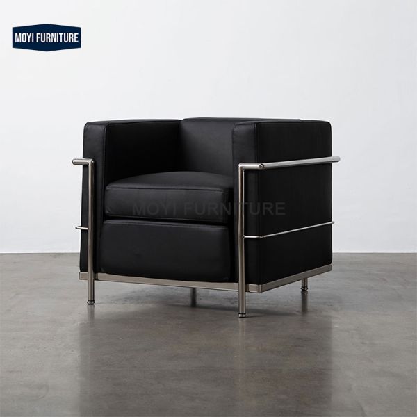 Home Furniture Modern Living Room Sofa Foam Filling Material One Seat Hotel Reception Office Business Sofa Villa Project