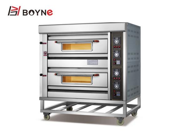 Gás Oven For Bakery Bread Shop de quatro bandejas da plataforma 4 das placas 2