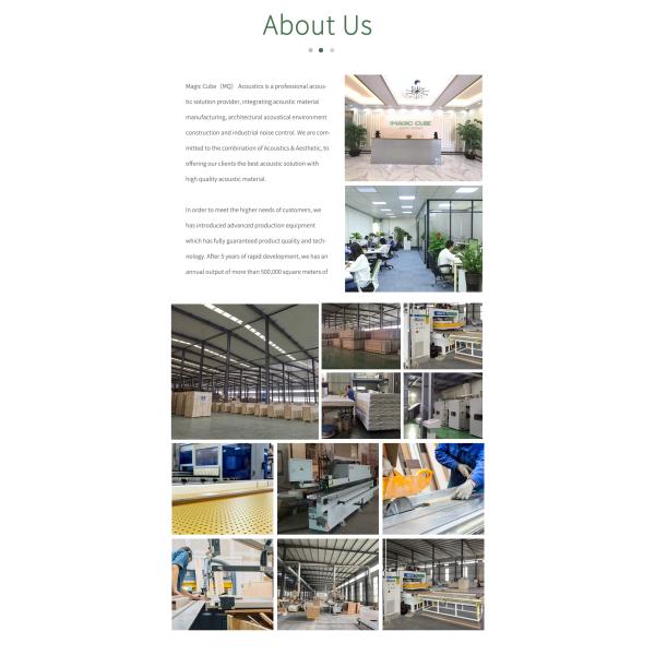 Современный дизайн стиля деревянные канавные акустические панели с обычным материалом MDF