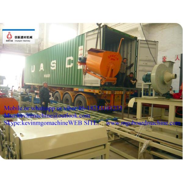 Decorative Firefroof Mgo Board Construction Material Making Machinery With Steel Structure