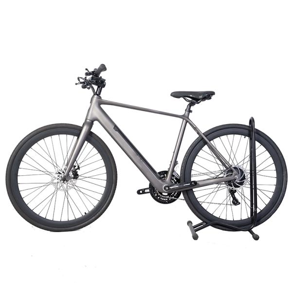 High Torque LCD Display Electric Road Bike with Hidden Battery and Carbon Fiber Frame