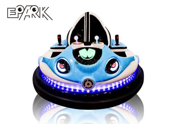 1 Player Kids Bumper Car Ride On Remote Control Power Led Light