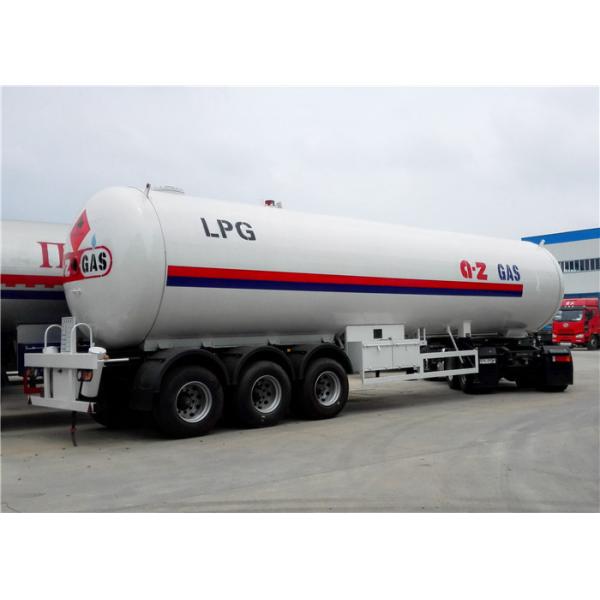 3 Axle 50000 L LPG Tank Semi Trailer 50M3 25T 56M3 Volume Customized ISO 9001 Approved