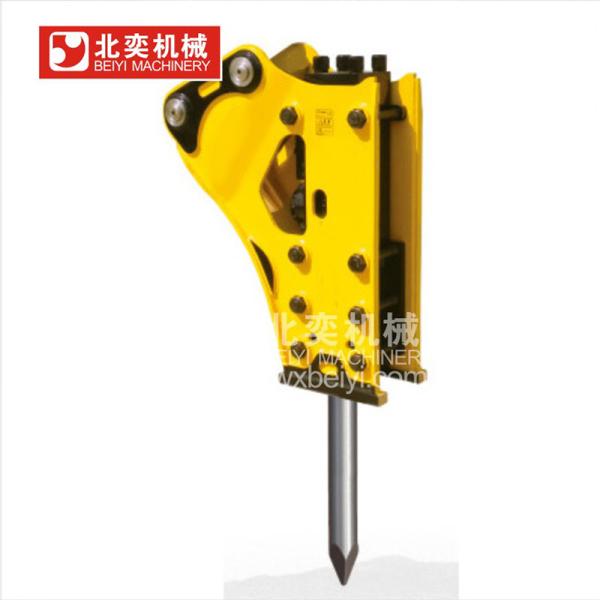 BeiYi Various excavator hydraulic rock breaker hammer for 3-50tons excavator side type breaker box type breaker