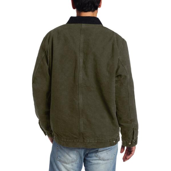 Куртка людей джинсовой ткани с клобуком