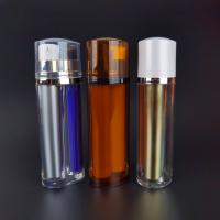 Emballage cosmétique de lotion de pompe de la bouteille 20ml X de double de la chambre 2 bouteille privée d'air vide de jet