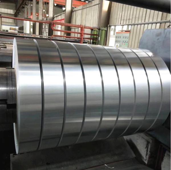 Narrow Aluminium Metal Strips , Polished Aluminum Strips Silver Color For Radiator