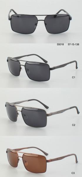 Óculos de sol polarizados 138mm de aço inoxidável da segurança de 57mm 15mm