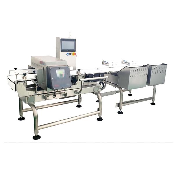 1200W Checkweigher металлоискатель комбинация 220V 200 - 1300 мм Длина конвейера