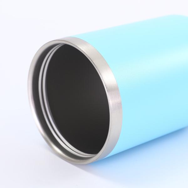 20 Oz tumbler con mango, tumbler aislado con tapa y voltear paja a prueba de fugas doble pared de acero inoxidable de vacío de viaje taza de café de agua aislada botella térmica