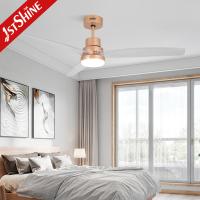 3 cores mudar luz ventilador de teto interior silencioso motor de corrente contínua 6 velocidades