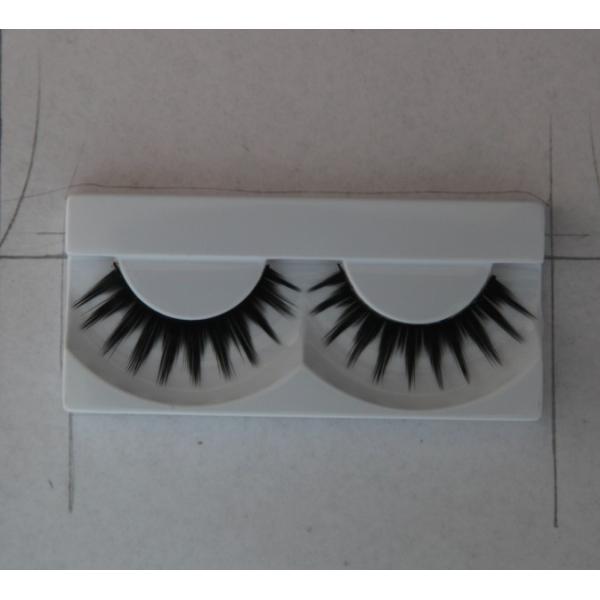 Profondément complètement les cils faux géniaux de bande, imperméabilisent les mèches mûres d'astuce
