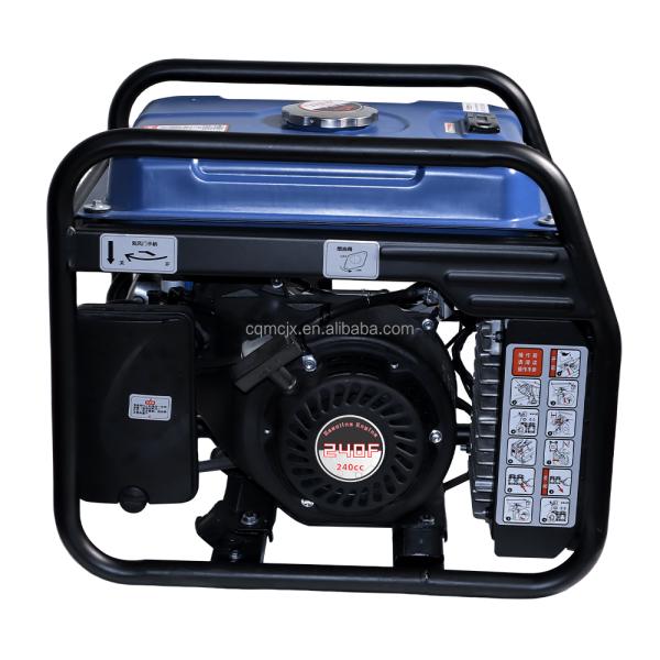 220v 230v Single Phase Recoil Start Petrol Generators 5000w Open Frame Inverter Generator