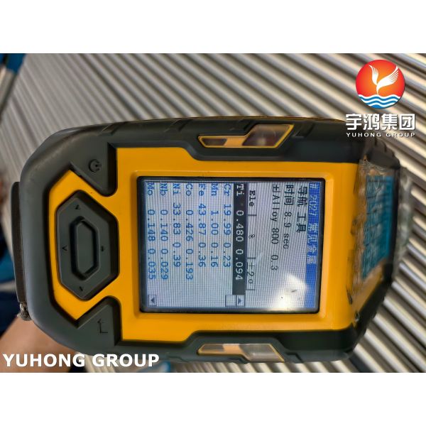 ASTM B163 UNS N08810 Incoloy 800H Nickel Alloy Seamless Tube Heat Exchanger Tube