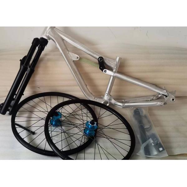 24er Junior Full Suspension Bike Frame Aluminum Children Mountain Bicycle