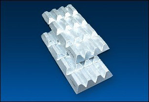 Алюминиевая Адвокатура слитка вафли АлФе мастерского сплава утюга алюминия сплава марганца