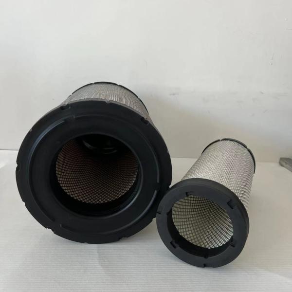 Excavator Air Filter P536457 P536492 AF25589 40CC1473 131-8822 131-8821 237*131*330MM