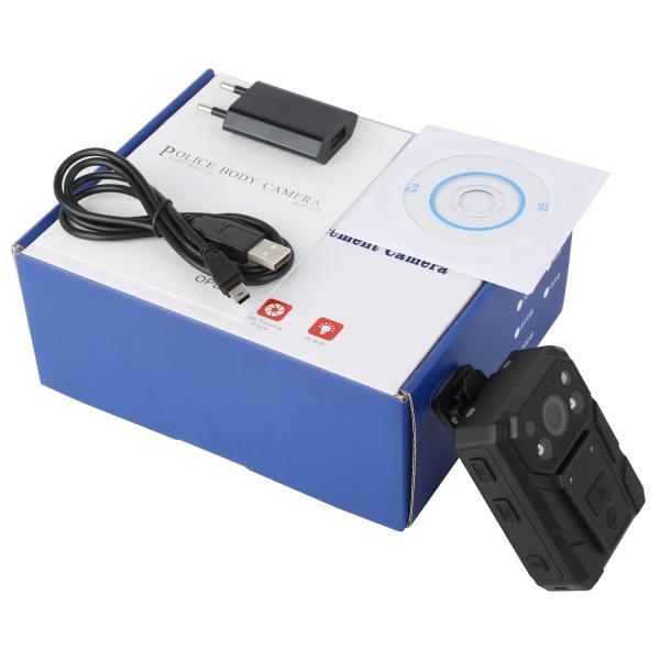 microfone incorporado vestido corpo da câmara de vídeo da bateria de lítio 3200mAh com GPS