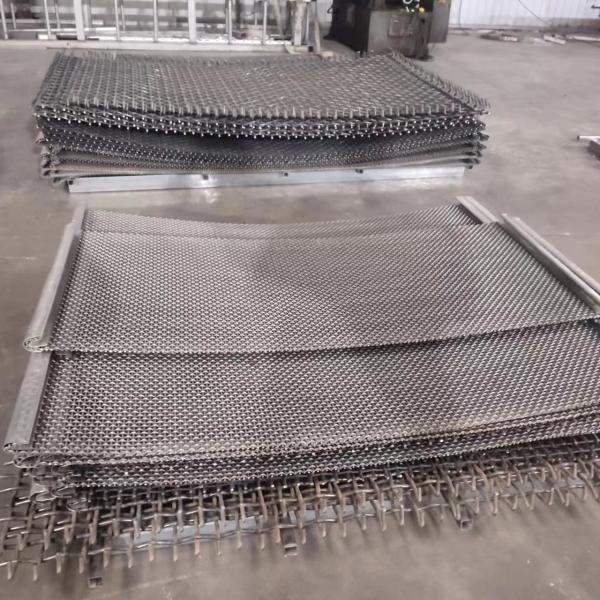 High Tensile Steel Woven Screen Mesh For Vibrating Stone Crusher