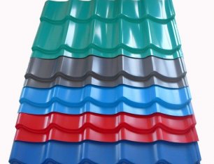 Customized Color CGCC DX51D+Z Pre Painted Corrugated Steel Roof Sheets for Roofing and Wall Cladding