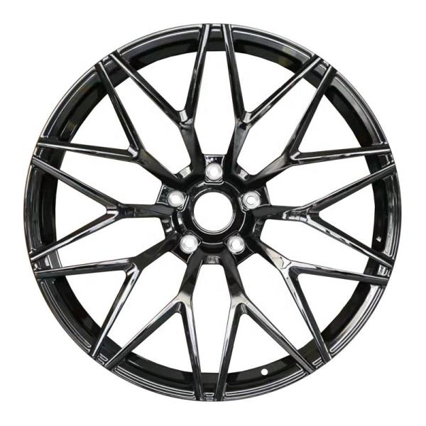 18 inches black Brown polish 5 * 112 aluminum alloy forged car wheels