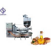 Máquina comercial de la prensa de aceite de semilla del control eléctrico con garantía de 1 año