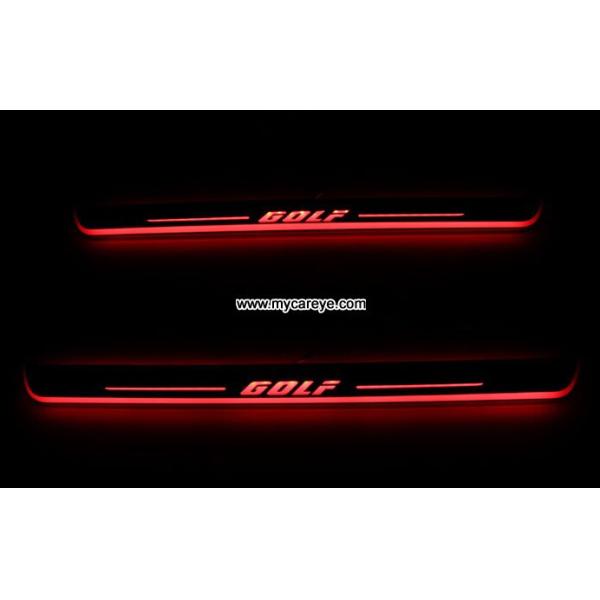 Volkswagen VW Golf Water proof Welcome pedal auto light sill door pedal