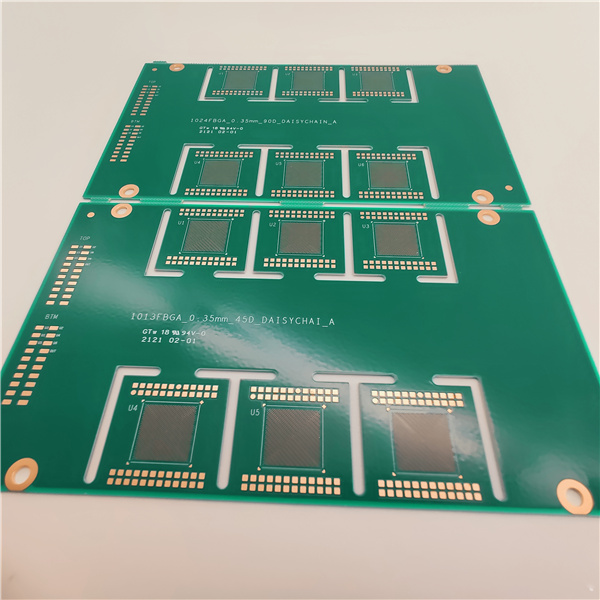 0.35mm Pitch Hdi Printed Circuit Boards Burn In Testing In Semiconductor Devices