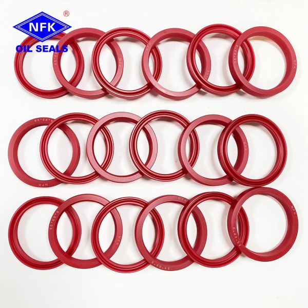 Custom Hydraulic Piston Seal U-SEAL with Polyurethane Material for High Pressure Resistance (35MPa)