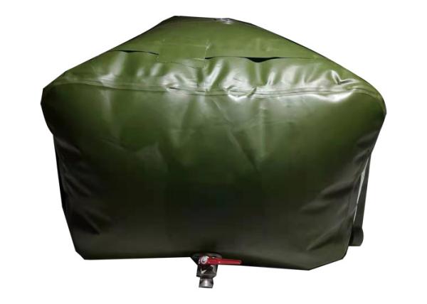Tanque de combustível de bexiga de gasolina do Exército 3000L Tanque de bexiga de água dobrável para caminhão