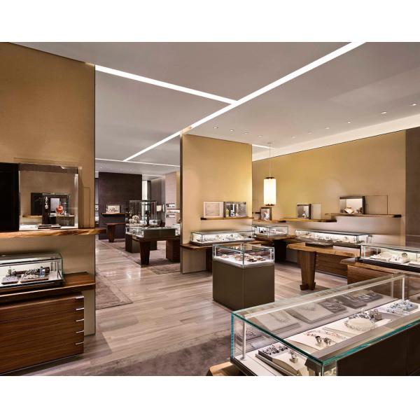 Luxury Style Customized Watch Showcase Watch Shop Kiosk Store Furniture Design