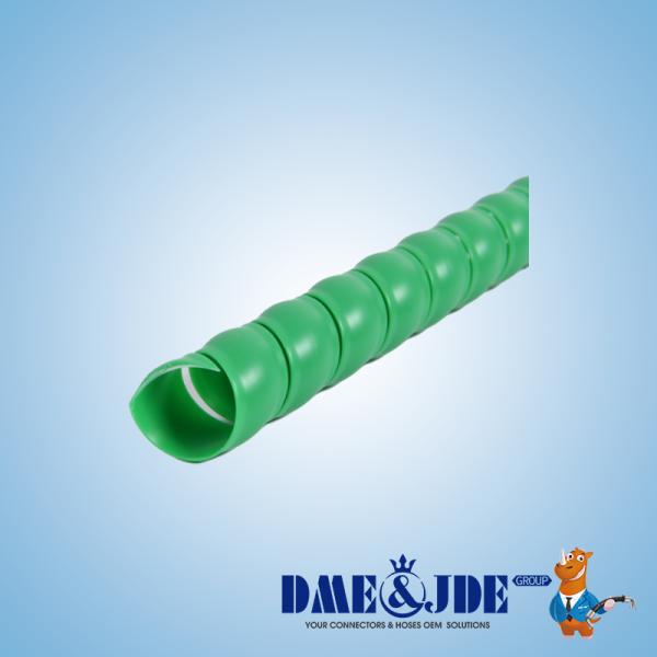 Premium Spiral Wrap Sleeving Protective flat surface For Hydraulic Hoses