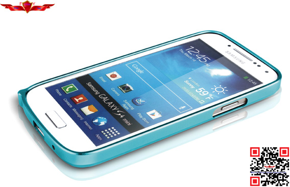 Fashion Design Ultra Thin 0.7MM Aluminum Bumper For Samsung Galaxy S4 Mini Multi Color