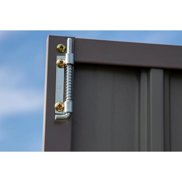 Metal Type Steel Storage Shed for Backyard AJUNION 6x4 Outdoor Galvanized Tools House