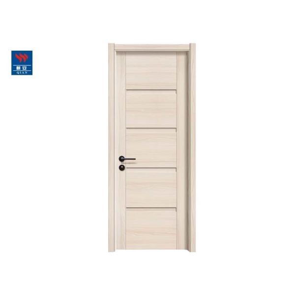 Fire Resistant Wood Plastic MDF Interior Hospital Door