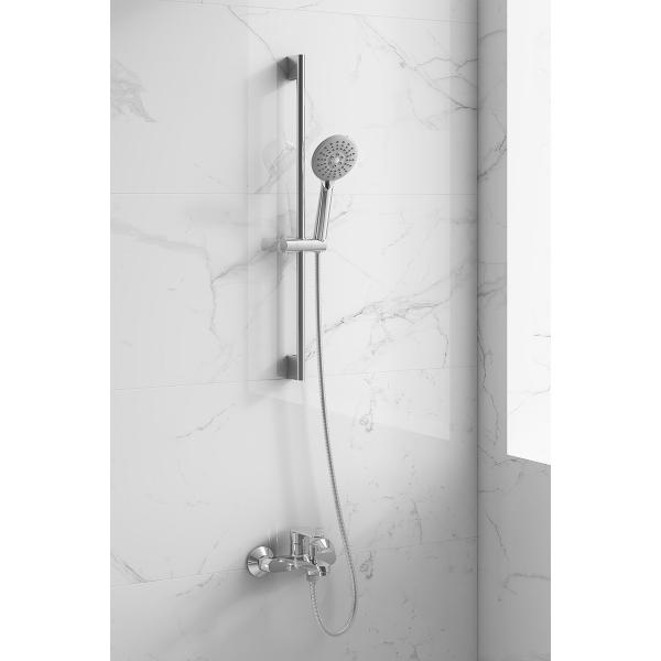 Ливень ванны ливня контроля температуры Handshower Bathroom Стен-установленный Faucet установил современный