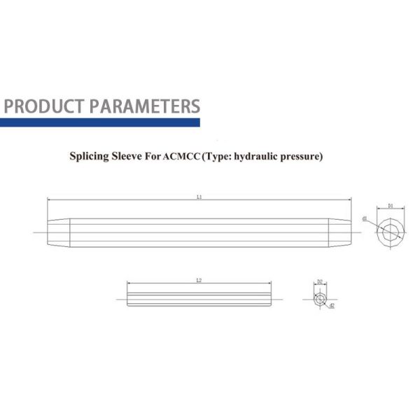 ACMCC Conductor Fittings Hydraulic Pressure Splice Protection Sleeve