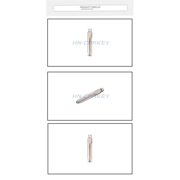 Replacement Remote Car Key Blade Metal Blank Uncut Blade Key #1 - #100