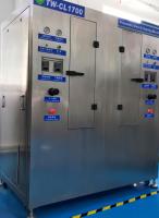 Equipamento de limpeza totalmente pneumático com estêncil rotativo